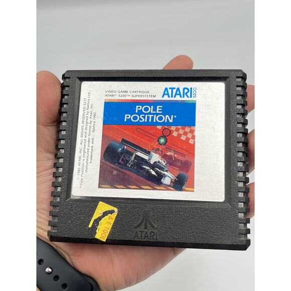 Pole Position (Atari 5200, 1983) Great Cosmetic Condition Tested - Picture 6 of 6
